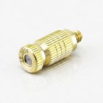 Brass Mist Nozzle Manufacturer - OEM/ODM Custom T-1906 Male Thread 2-Stage