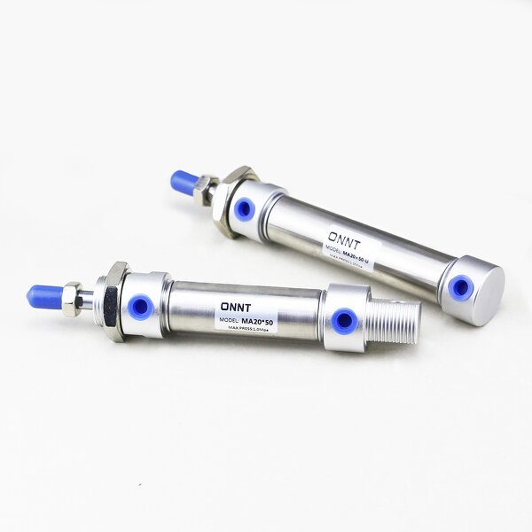 Mini Pneumatic Cylinder Manufacturer - OEM/ODM Custom MA Series Adjustable Stainless