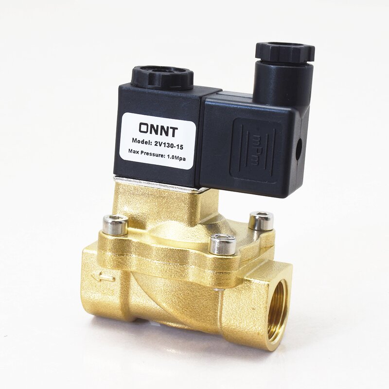 2 Way Solenoid Valve Manufacturer - OEM/ODM Custom 2V130-10 Airtac Type Brass