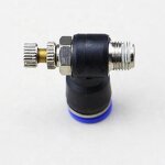 Speed Control Valve Manufacturer - OEM/ODM Custom BSP M5 SL Manual Throttle