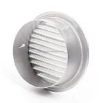 Air Valve Diffuser Supplier - OEM Aluminum Metal Exhaust Disc Valve Circular