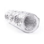 Aluminum Flexible Duct Factory - OEM 1 Polyester & 1 Aluminum for HVAC