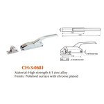 Door Lock Hinge Supplier - OEM Edgemount Panel Lock for Freezer Door Accessories