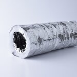 Aluminum Flexible Duct Factory - OEM 1 Polyester & 1 Aluminum for HVAC