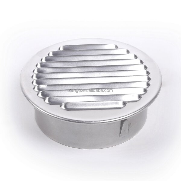 Air Valve Diffuser Supplier - OEM Aluminum Metal Exhaust Disc Valve Circular