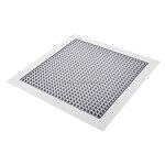 Bull Nose Grilles Supplier - OEM Stainless Steel Black Round for Ventilation