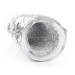 Aluminum Flexible Duct Factory - OEM 1 Polyester & 1 Aluminum for HVAC