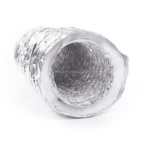 Aluminum Flexible Duct Factory - OEM 1 Polyester & 1 Aluminum for HVAC