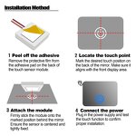 Single Touch Dimmer Switch Manufacturer - OEM/ODM Custom DC12v 3A 36W Three Colors