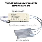 Radar Sensor Switch Manufacturer - OEM/ODM Custom DC 12V 5A 60W CCT Memory