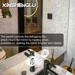 Smart Touch Sensor Manufacturer - OEM/ODM Custom DC12V 3A 36W IP20 Defogging