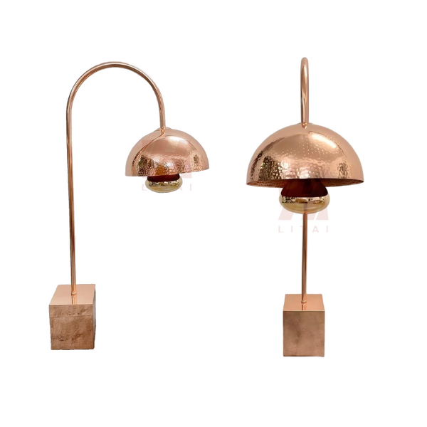 Heating Warmer Light Manufacturer - OEM/ODM Custom Round Rose Gold Stainless
