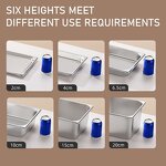 Steam Warmer Pan Manufacturer - OEM/ODM Custom GN 1/2 Stainless Steel 201/304