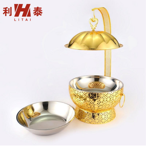 Chafing Dish Set Manufacturer - OEM/ODM Custom 8L Gold Stainless Steel