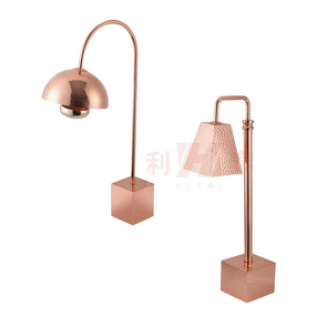Food Heating Lamp Manufacturer - OEM/ODM Custom Square Hammered Rose Gold SUS