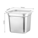 Bento Box Manufacturer - OEM/ODM Custom 16*15cm Stainless Steel Sealed Lid