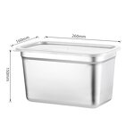 Lunch Box Manufacturer - OEM/ODM Custom Large 26*16cm Stainless Steel Bento