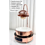 Buffet Heat Lamp Manufacturer - OEM/ODM Custom Round Rose Gold 270W Stainless