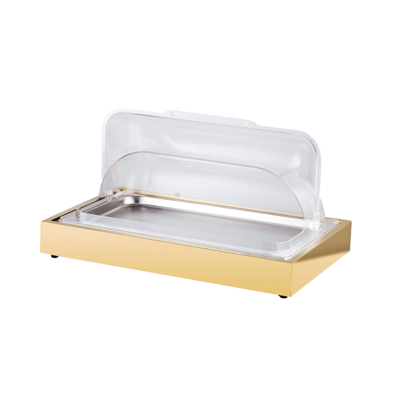 Ice Food Display Tray Manufacturer - OEM/ODM Custom Gold Stand SUS Food Pans