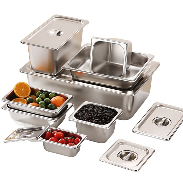 Gastronorm Pan Manufacturer - OEM/ODM Custom Stainless Steel Full Size with Lids