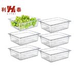 Plastic Gastronorm Pan Manufacturer - OEM/ODM Custom Clear 1/2 Size Various Depth