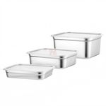 Food Storage Container Manufacturer - OEM/ODM Custom 32*26cm New Design Stainless