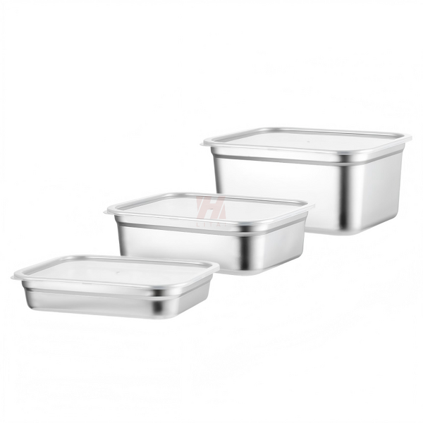 Food Storage Container Manufacturer - OEM/ODM Custom 32*26cm New Design Stainless
