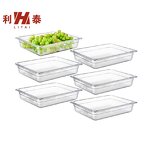 Plastic Gastronorm Pan Manufacturer - OEM/ODM Custom Clear 1/2 Size Various Depth