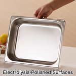 GN Pan Manufacturer - OEM/ODM Custom Premium Stainless Steel 1/2 Size