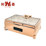 Electric Food Warmer Manufacturer - OEM/ODM Custom Rose Gold Stainless Steel 304