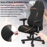 Custom Esports Chair Cover Manufacturer - OEM High Elastic Milk Silk Solid Color