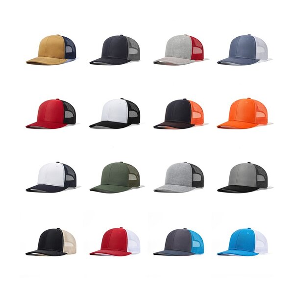 Leather Patch Trucker Hat Manufacturer - OEM/ODM Custom Richardson 112 6 Panel