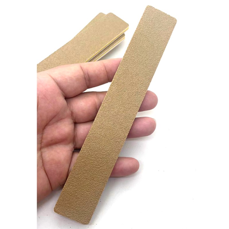 Nail File Supplier - Bulk Korea Quality Grit 80/100 Rectangle Brown