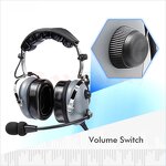 Aviation Pilot Headset Manufacturer - OEM/ODM Noise Cancelling with Boom Mic