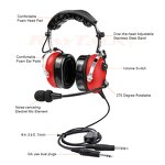 Aviation Pilot Headset Manufacturer - OEM/ODM Noise Cancelling with Boom Mic