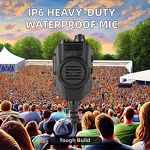 Waterproof Microphone Headset Factory - OEM/ODM IP6 for Conference Use