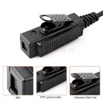 Security Earpiece Manufacturer - OEM/ODM Clear Tube for Surveillance