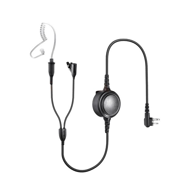 G-Shape Earphone Headset Factory - OEM/ODM 2-Pin with Dual PTT
