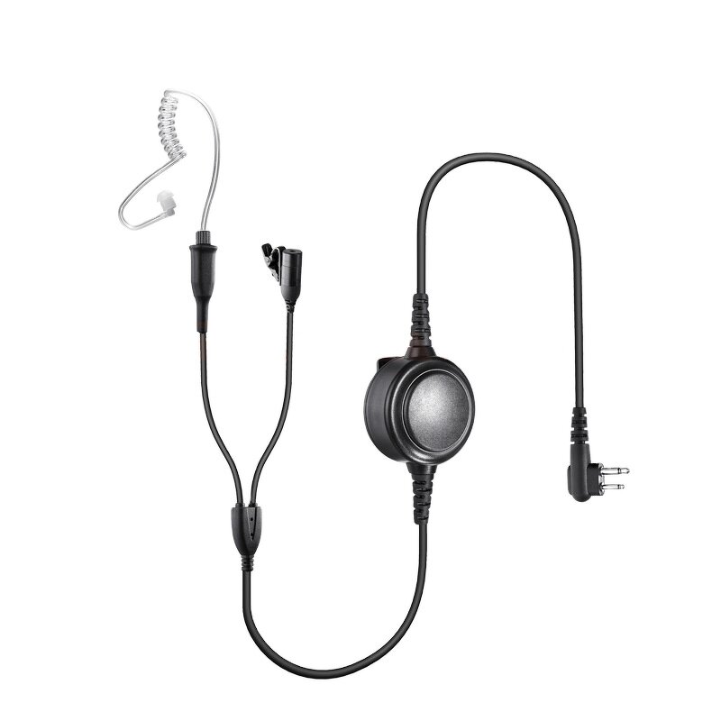 G-Shape Earphone Headset Factory - OEM/ODM 2-Pin with Dual PTT