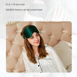 Silk Eye Mask Manufacturer - OEM 100% Mulberry Satin Sleep Mask for Travel