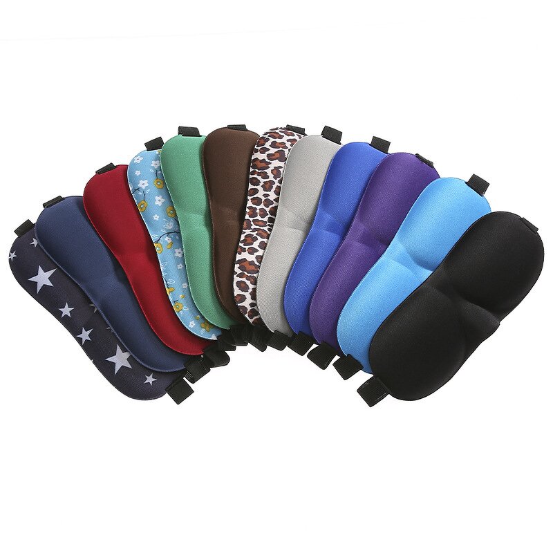 Eye Mask Factory - OEM Adjustable 3D Contoured Blackout Sleep Mask