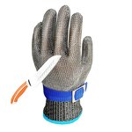Cut Resistant Glove Factory - OEM ANSI A9 Stainless Steel Mesh for Meat