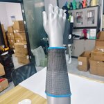 Arm Guard Factory - OEM 316L Stainless Steel Mesh 19cm TPU Strap