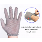 Wrist Band Factory - Bulk Spring Strap for Chainmail Metal Mesh Gloves