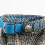 Chainmail Gloves Factory - OEM Ring Mesh Anti Cutting with Long Cuff