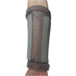 Arm Guard Factory - OEM 316L Ring Mesh 19cm Length TPU Strap