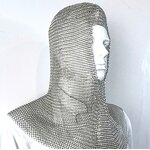Chainmail Helmet Manufacturer - OEM 7mm Welded Ring Hood Head Protection