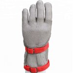 Butcher Glove Manufacturer - OEM 316L Five Finger Long Cuff Anti Cut