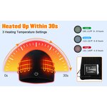Heated Sports Cap Manufacturer - OEM/ODM Outdoor Hiking Safety Heated Beanie