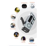 Solar Emergency Radio Factory - OEM/ODM Waterproof SOS Hand Crank Radio